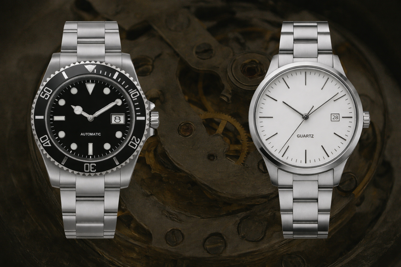 ¿Reloj automático o de cuarzo? Descubre cuál se adapta mejor a ti