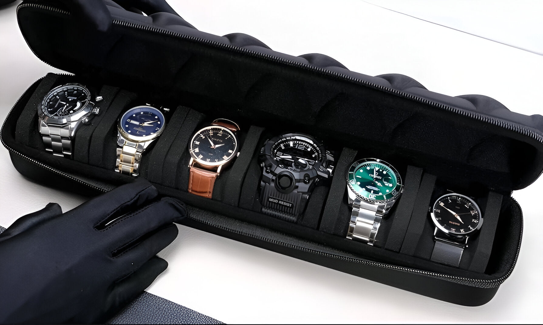 Estuche Rígido para 5 Relojes