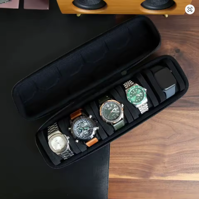 |Étui rigide pour 5 montres| 