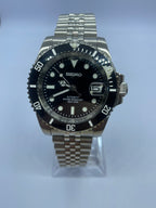 Seiko Submariner Black MOD