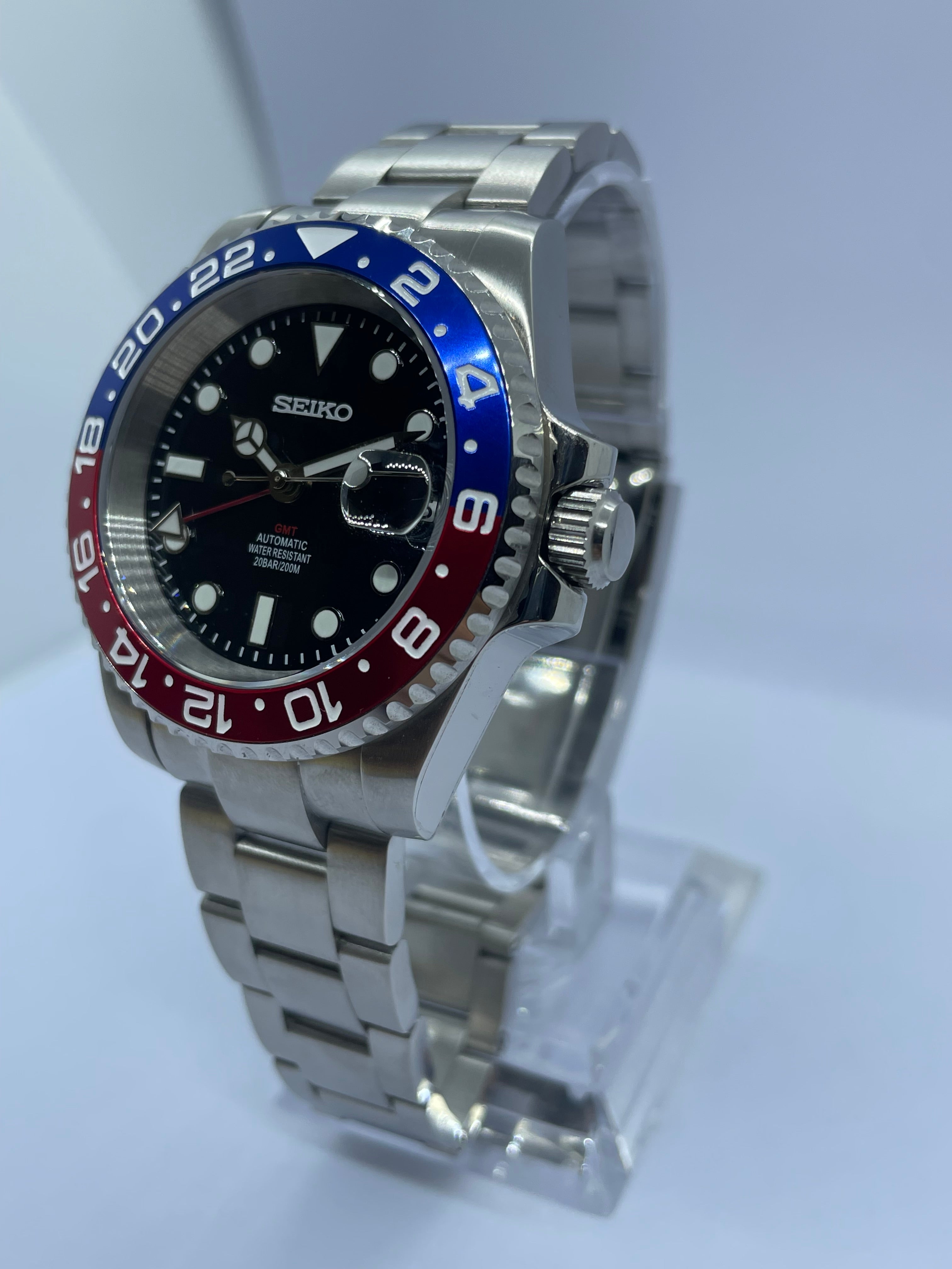 Seiko GMT Pepsi Mod
