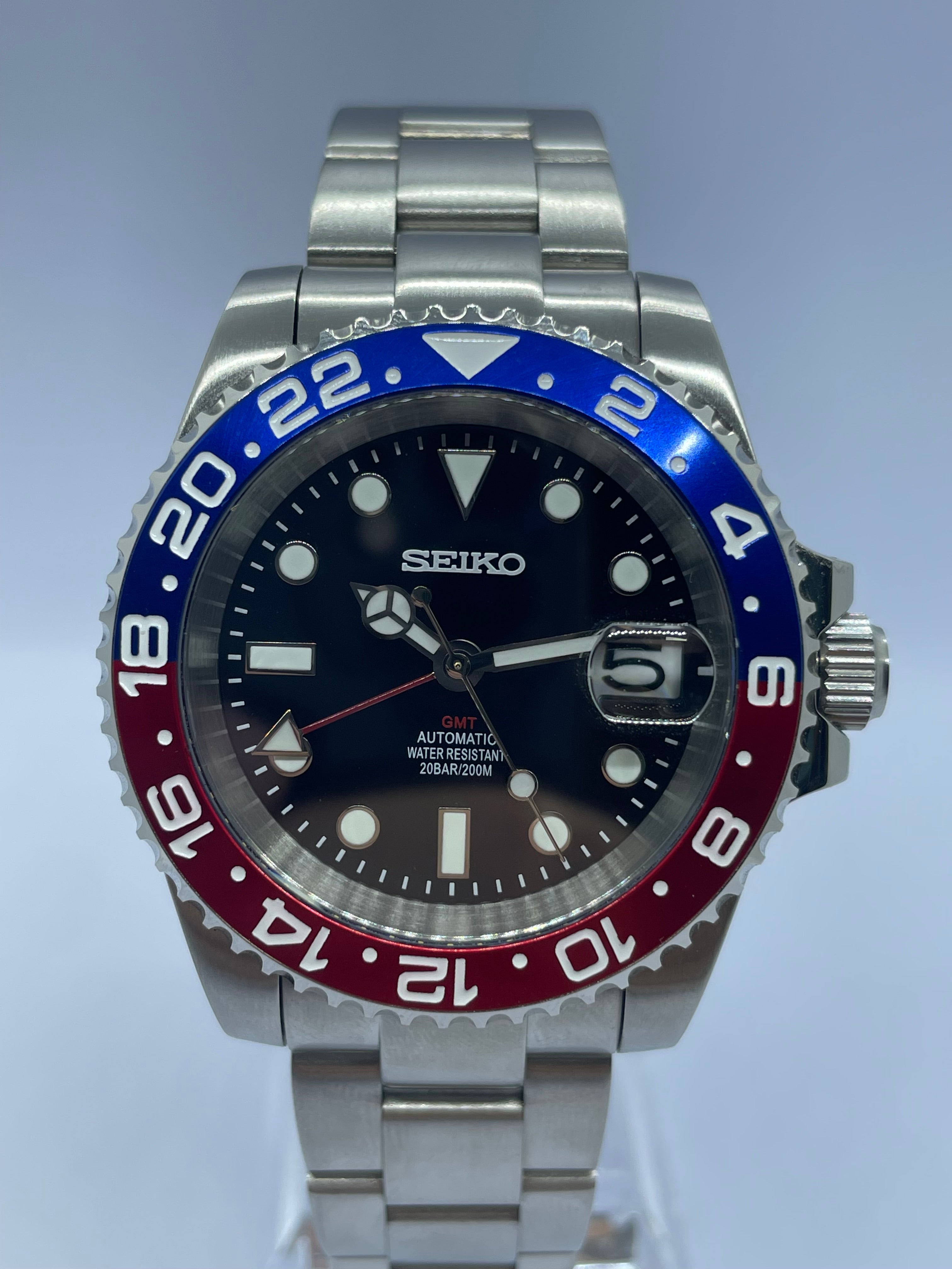 Seiko GMT Pepsi Mod