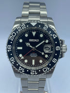 Seiko GMT Negro Mod