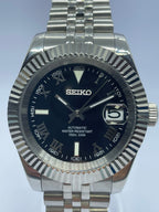 Seiko DateJust Black Mod