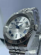 Seiko DateJust Electric Blue Mod