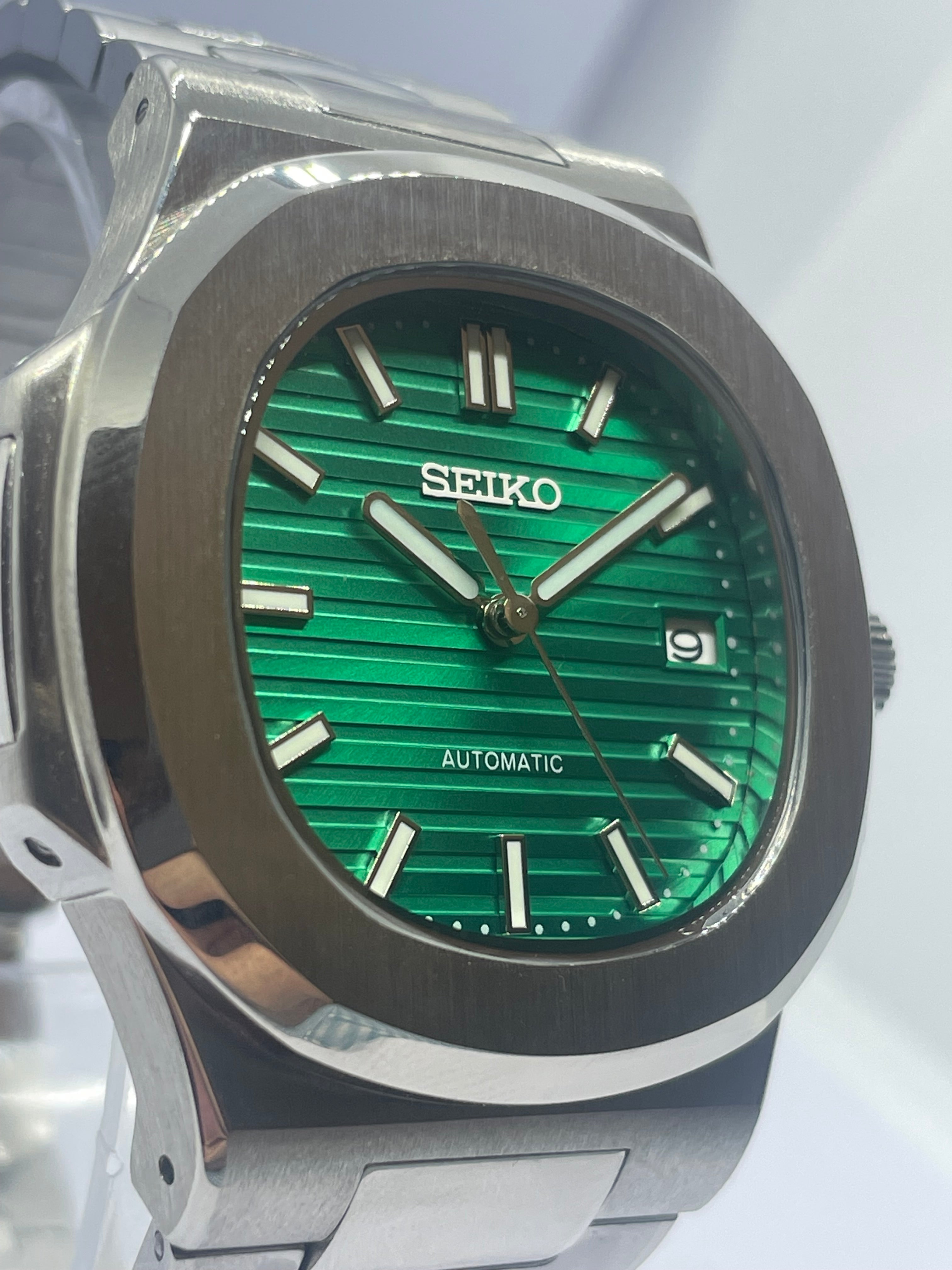 Seiko Nautilus Emerald Green MOD
