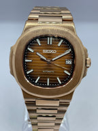 Seiko Nautilus Rose Gold Brown