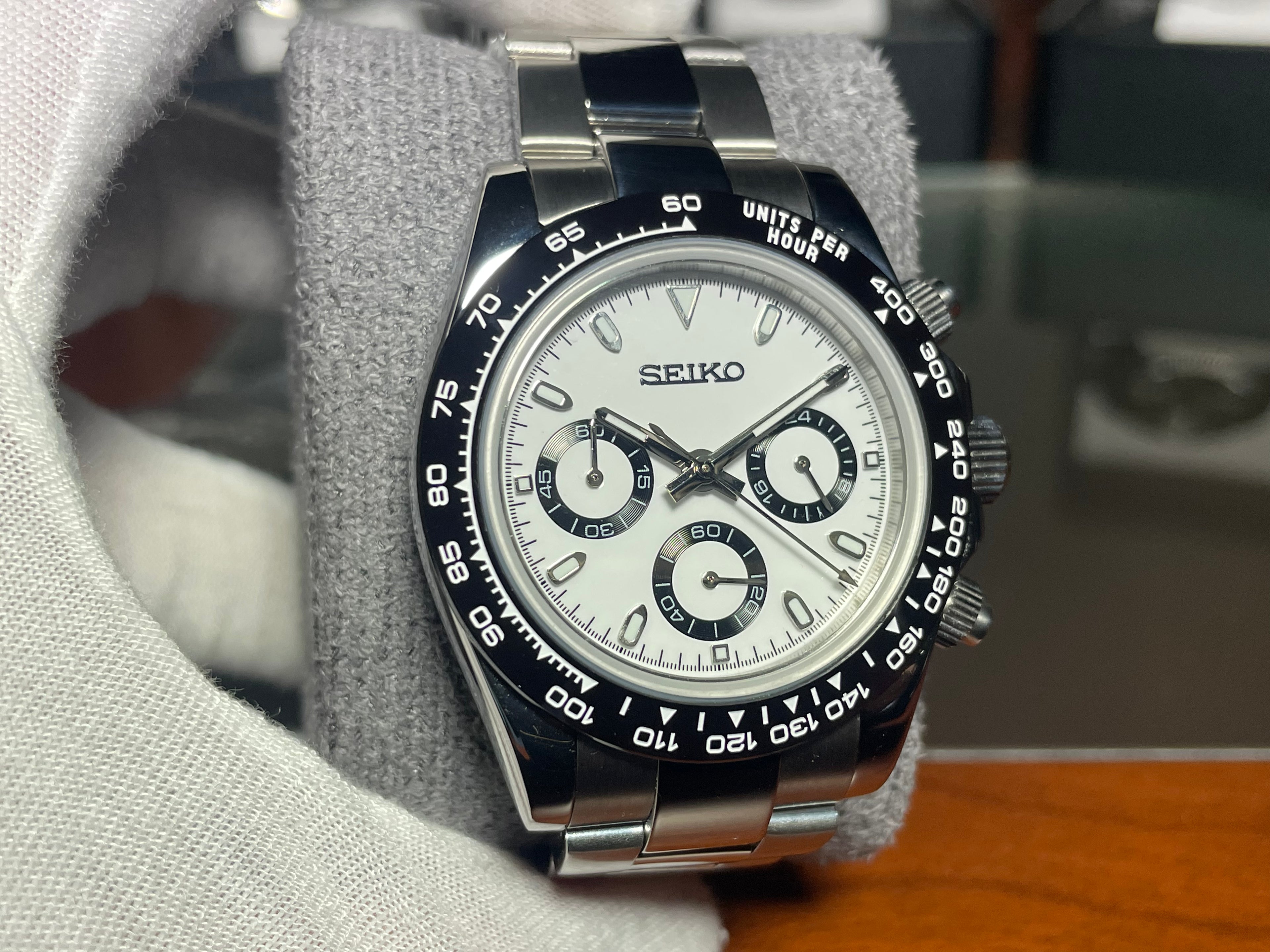 Seiko Daytona Panda Mod