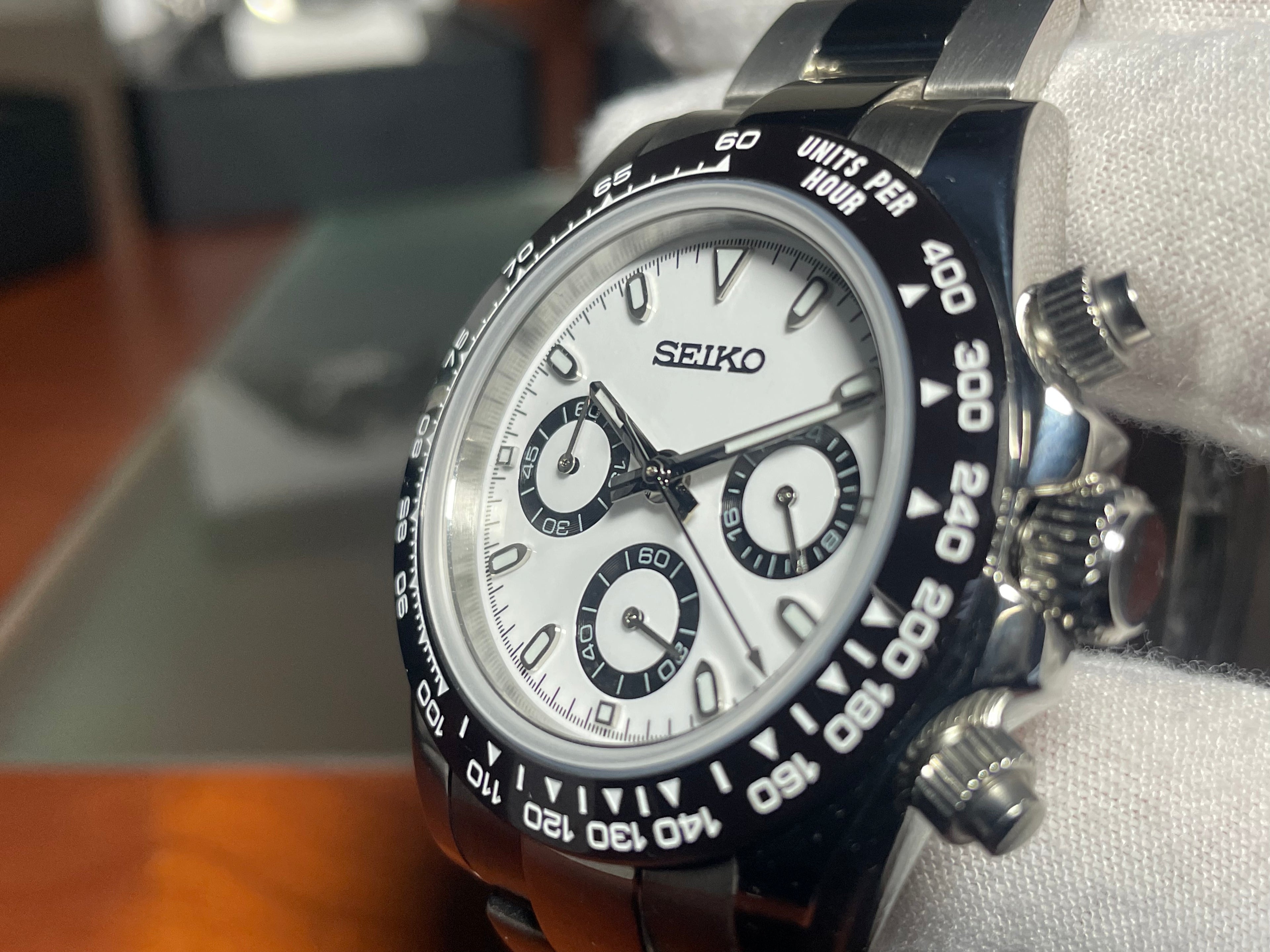 Seiko Daytona Panda Mod