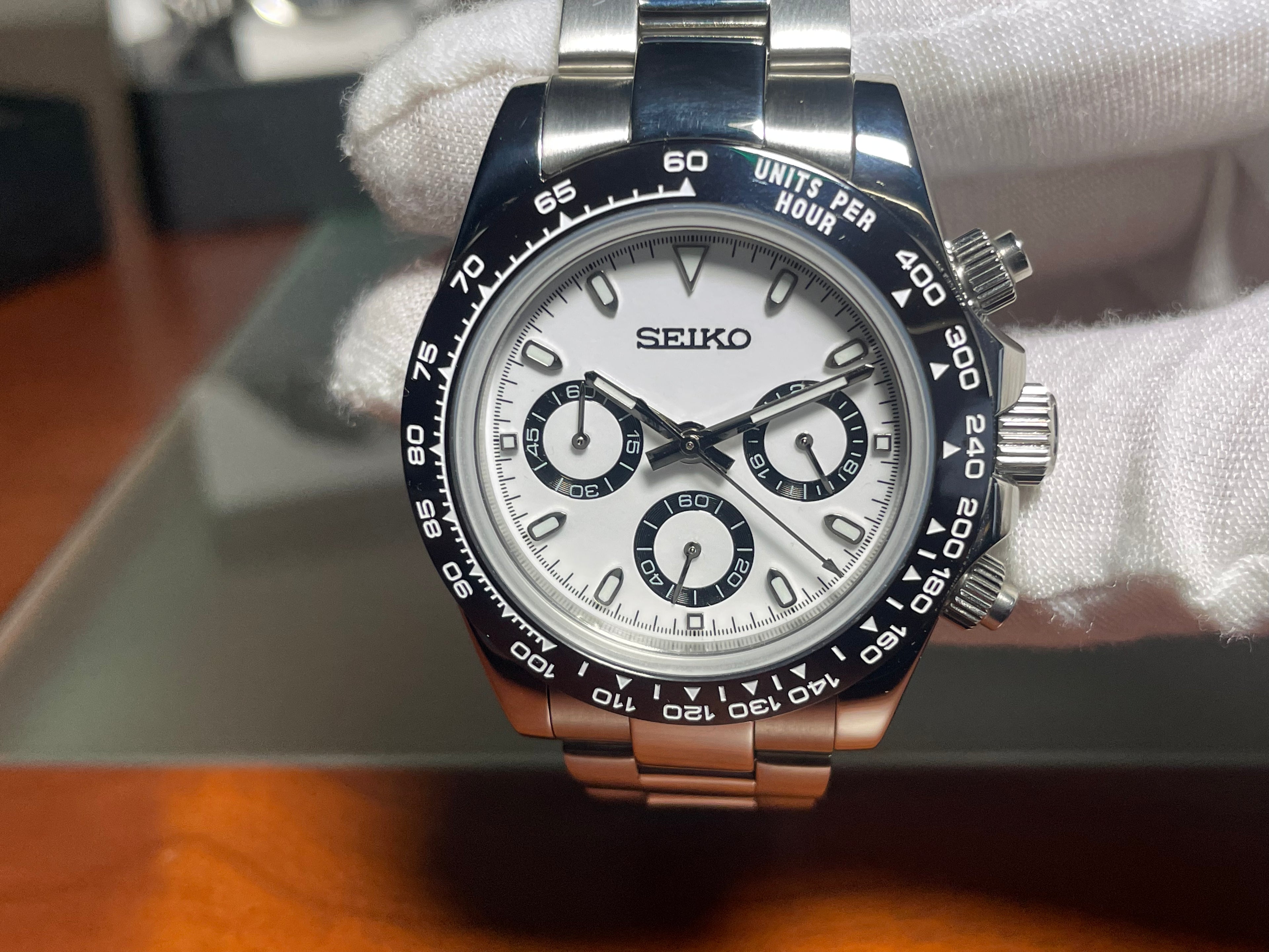 Seiko Daytona Panda Mod
