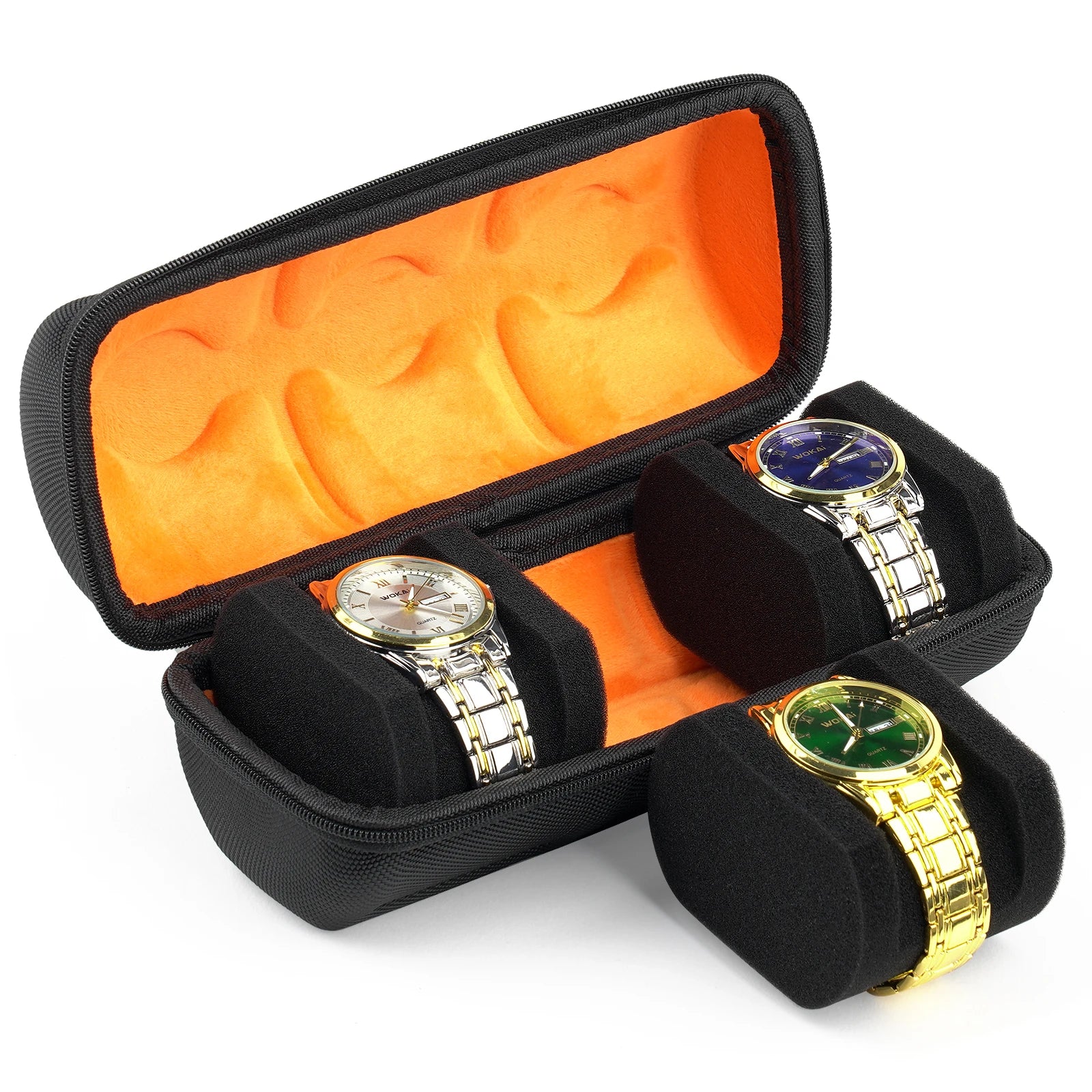 Estuche Rígido para 3 Relojes