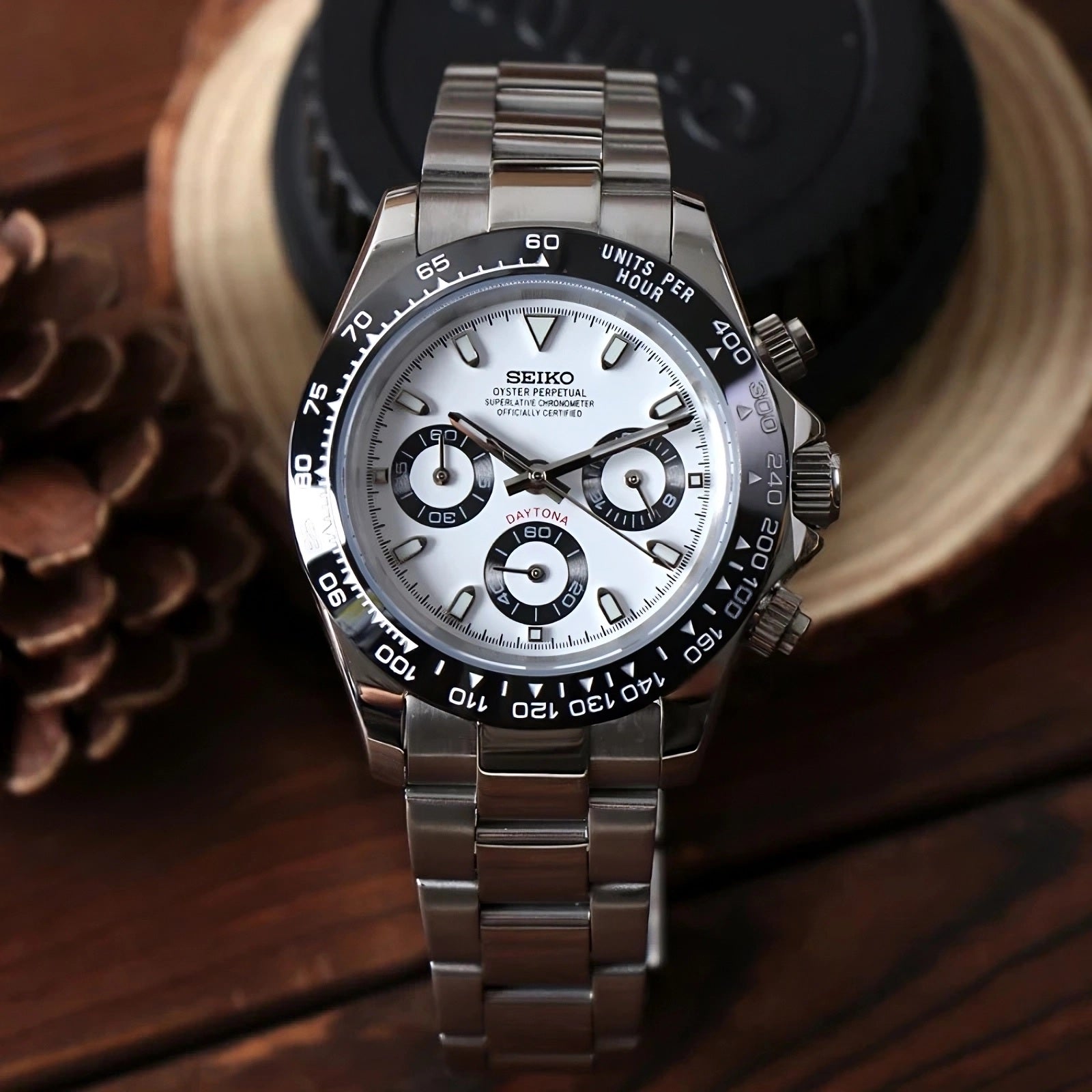 Seiko Daytona Panda Mod