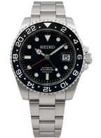 Seiko GMT Negro Mod
