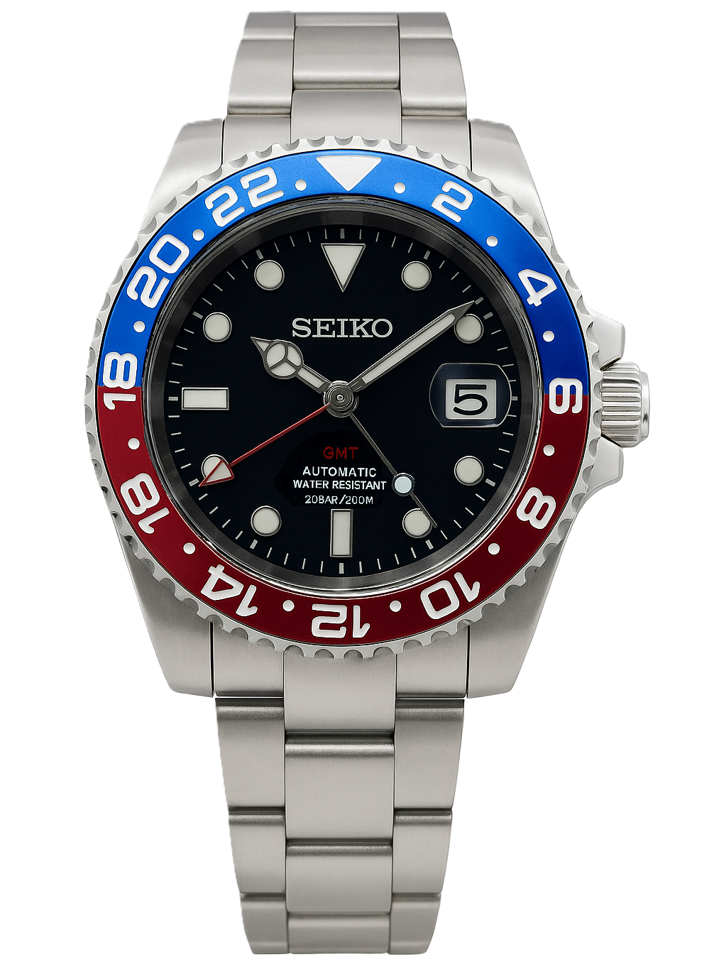 Seiko GMT Pepsi Mod