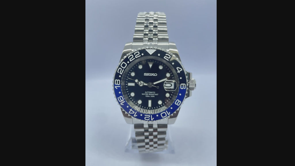 Seiko Submariner Batman MOD