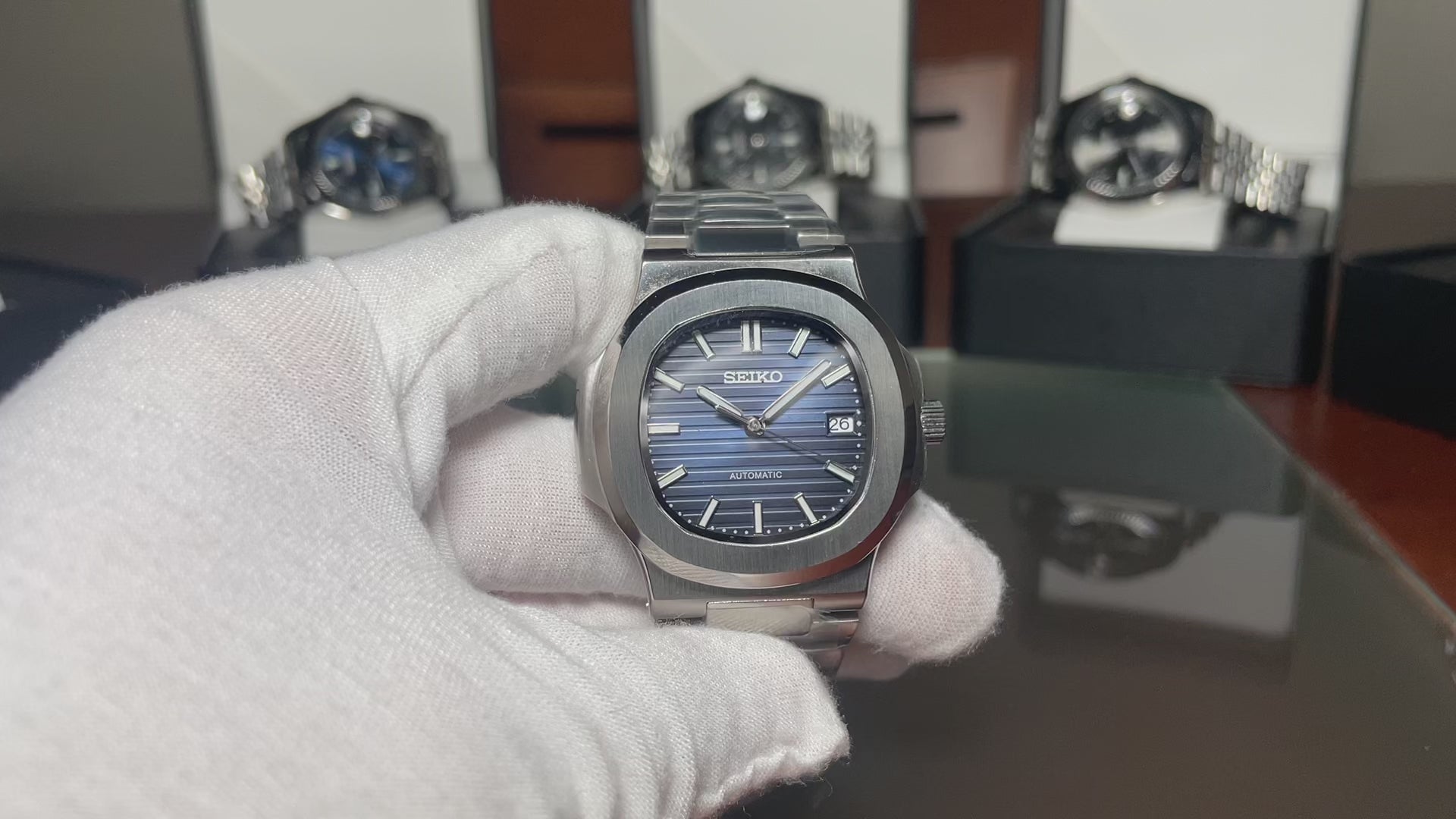Seiko Nautilus Royal Blue MOD