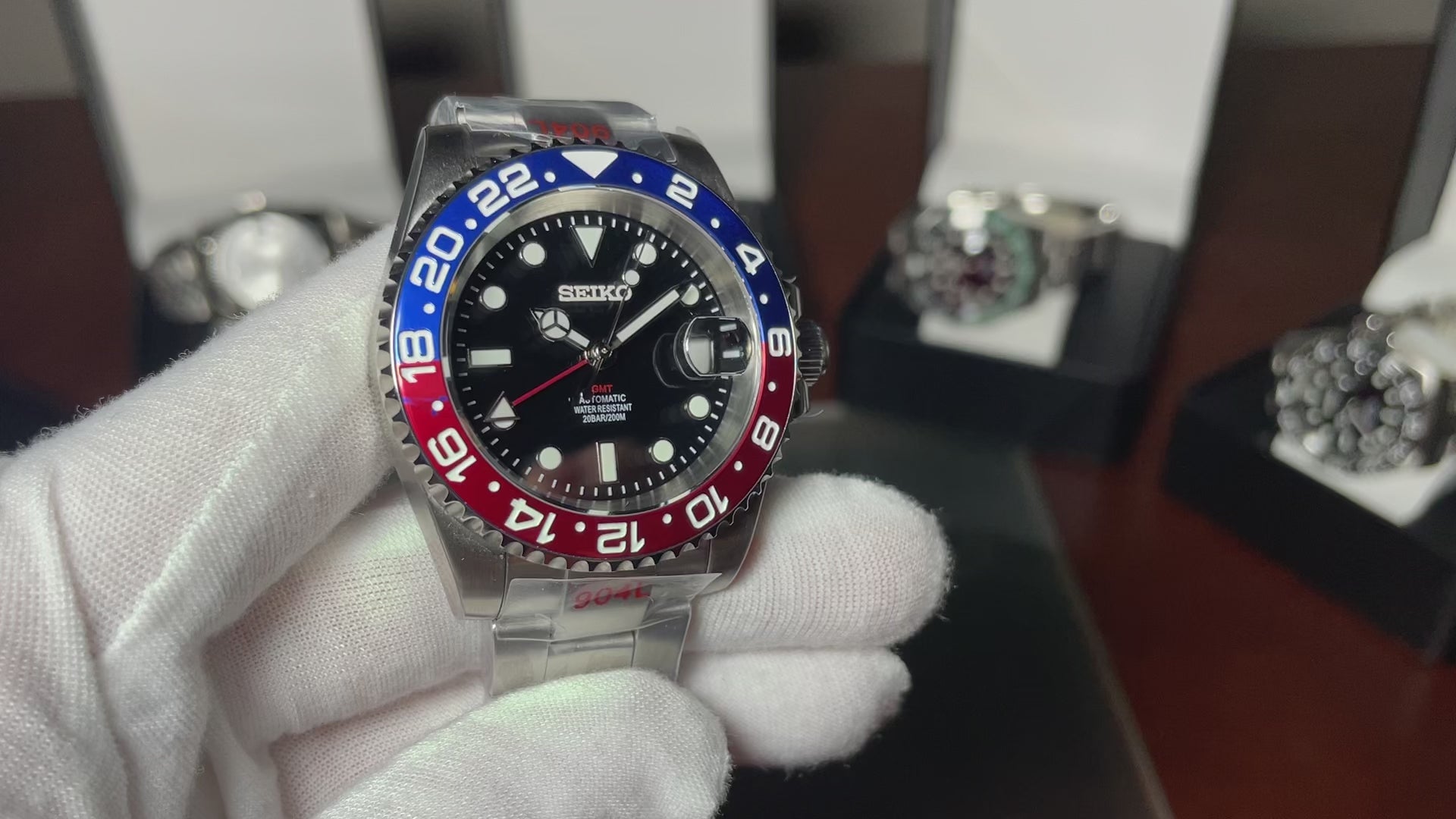 Seiko GMT Pepsi Mod