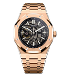 Seiko Royal Oak Skeleton Rose Gold