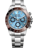 Seiko Daytona Ice Blue Mod