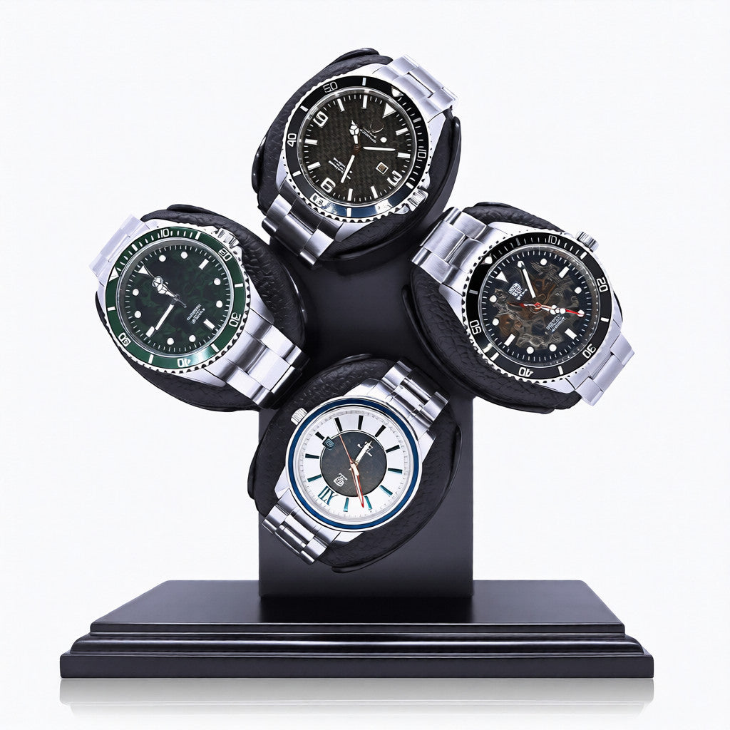 Caja Giratoria Automática 4 Relojes