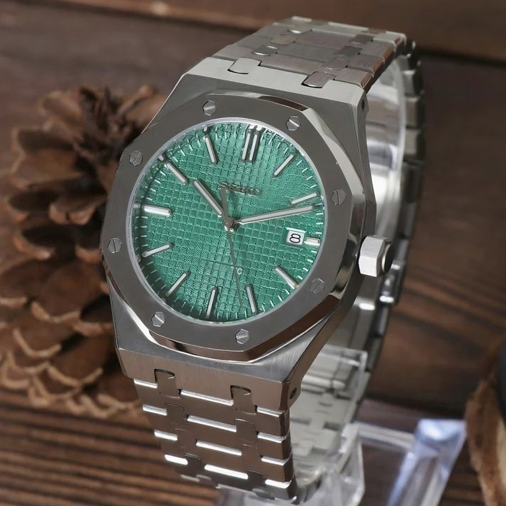 Seiko Royal Oak Green Mod