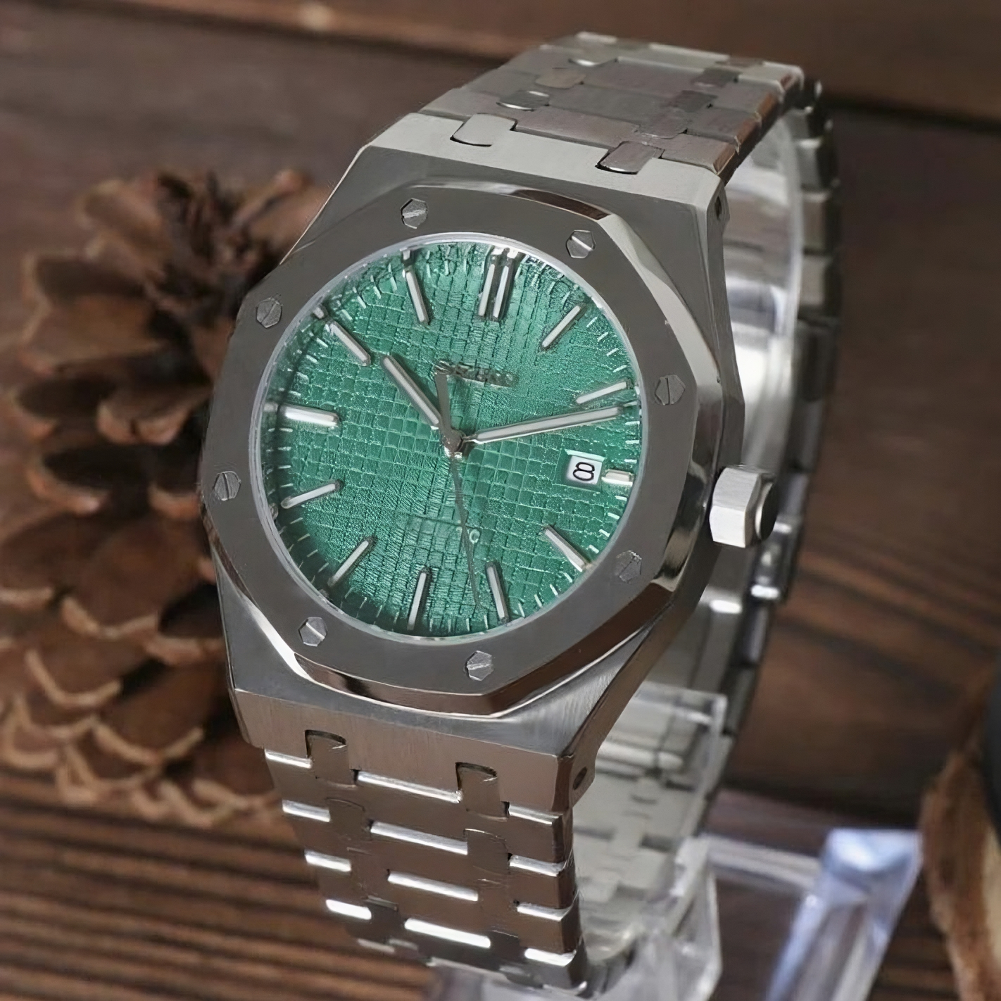 Seiko Royal Oak Green Mod