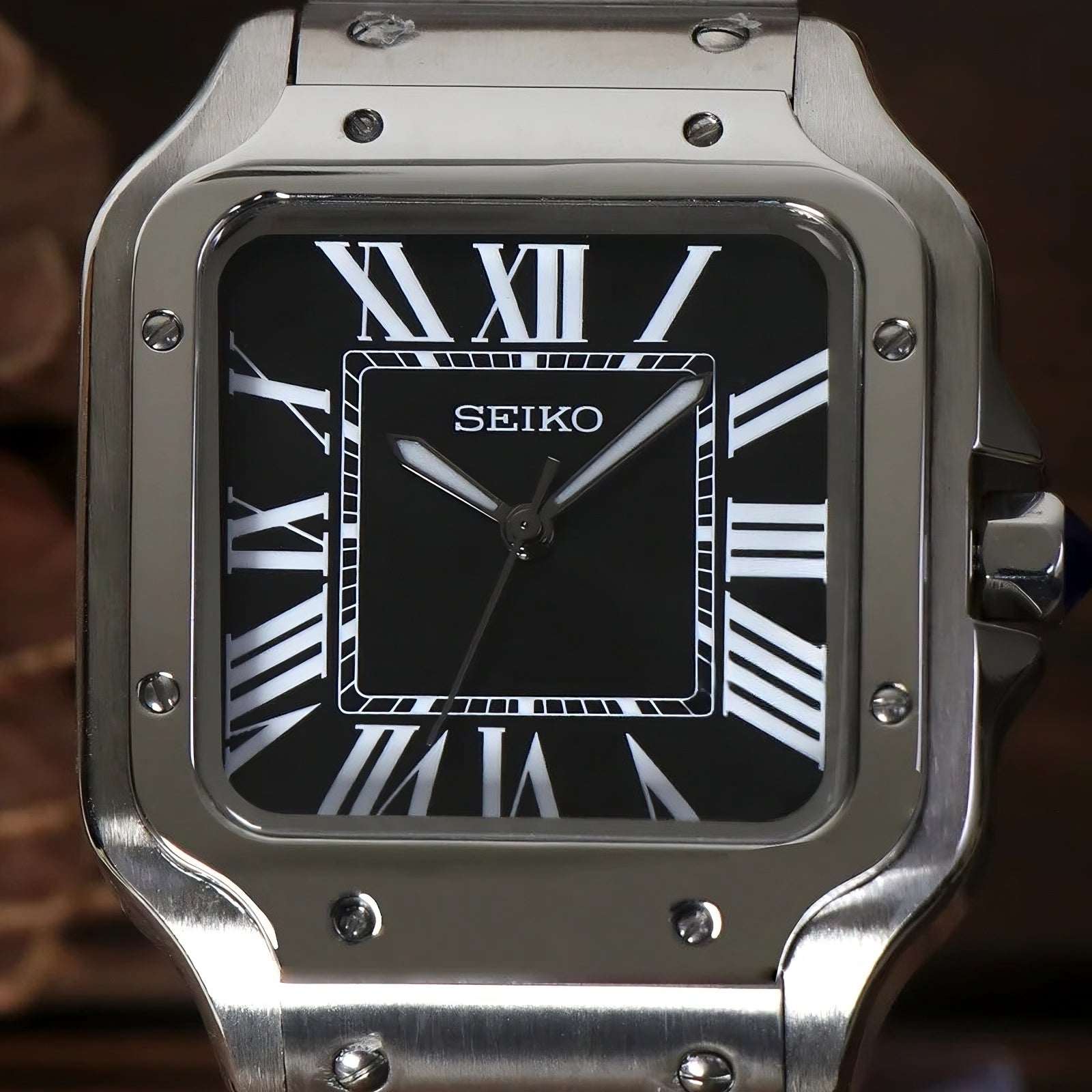 Seiko Santos Black Mod