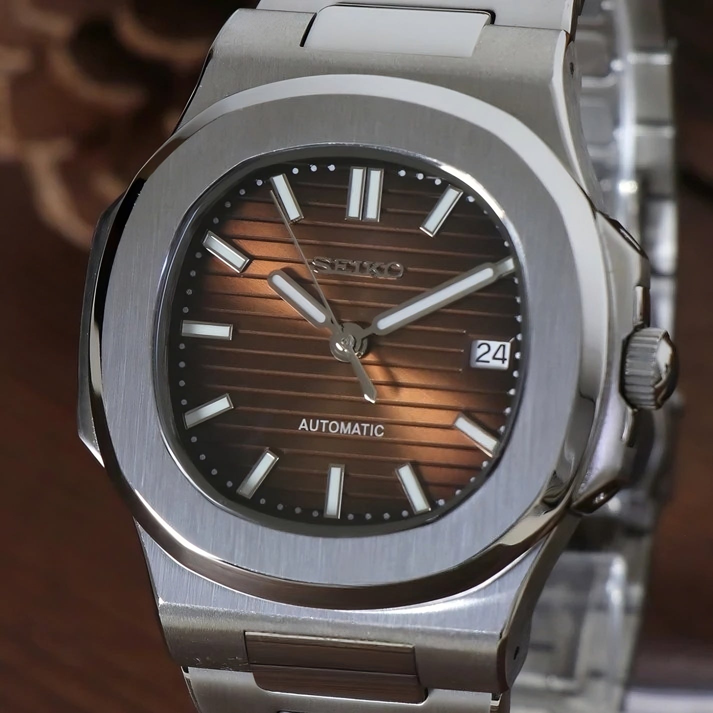 Seiko Nautilus Brown Mod