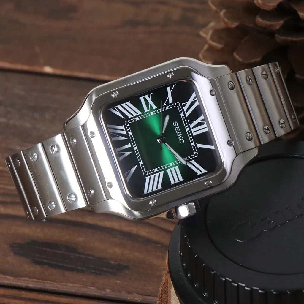 Seiko Santos Green Mod
