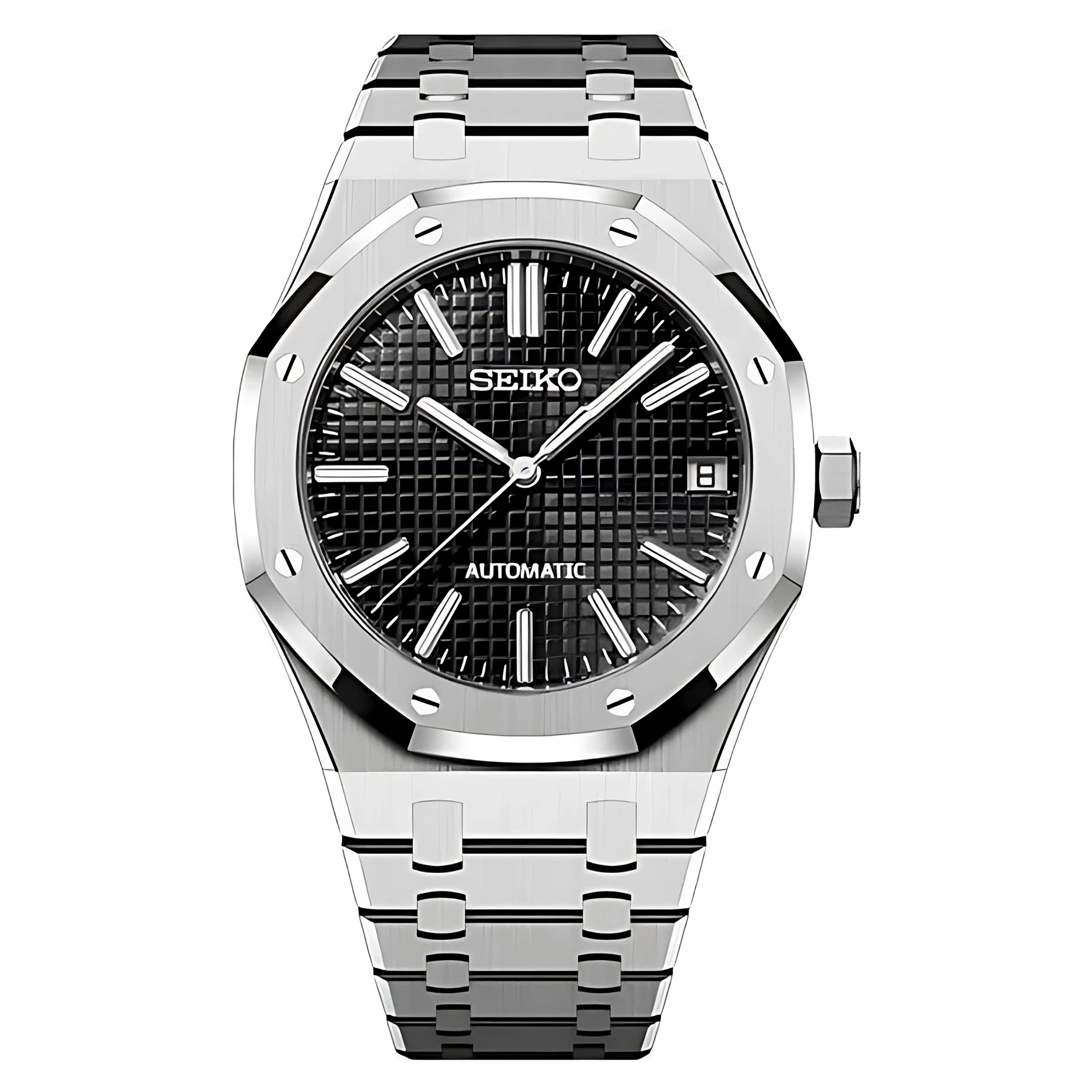 Seiko Royal Oak Black Mod