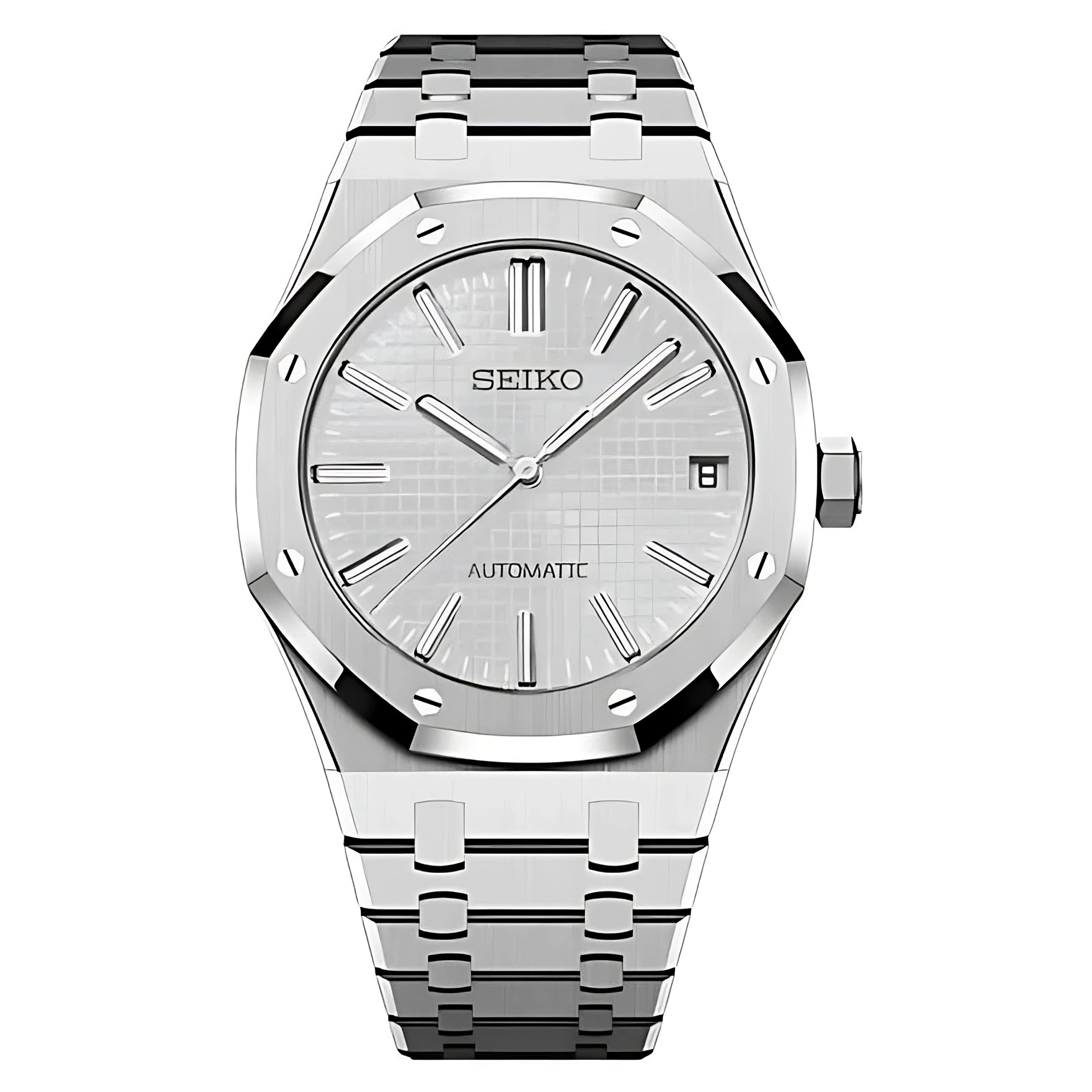 Seiko Royal Oak White Mod