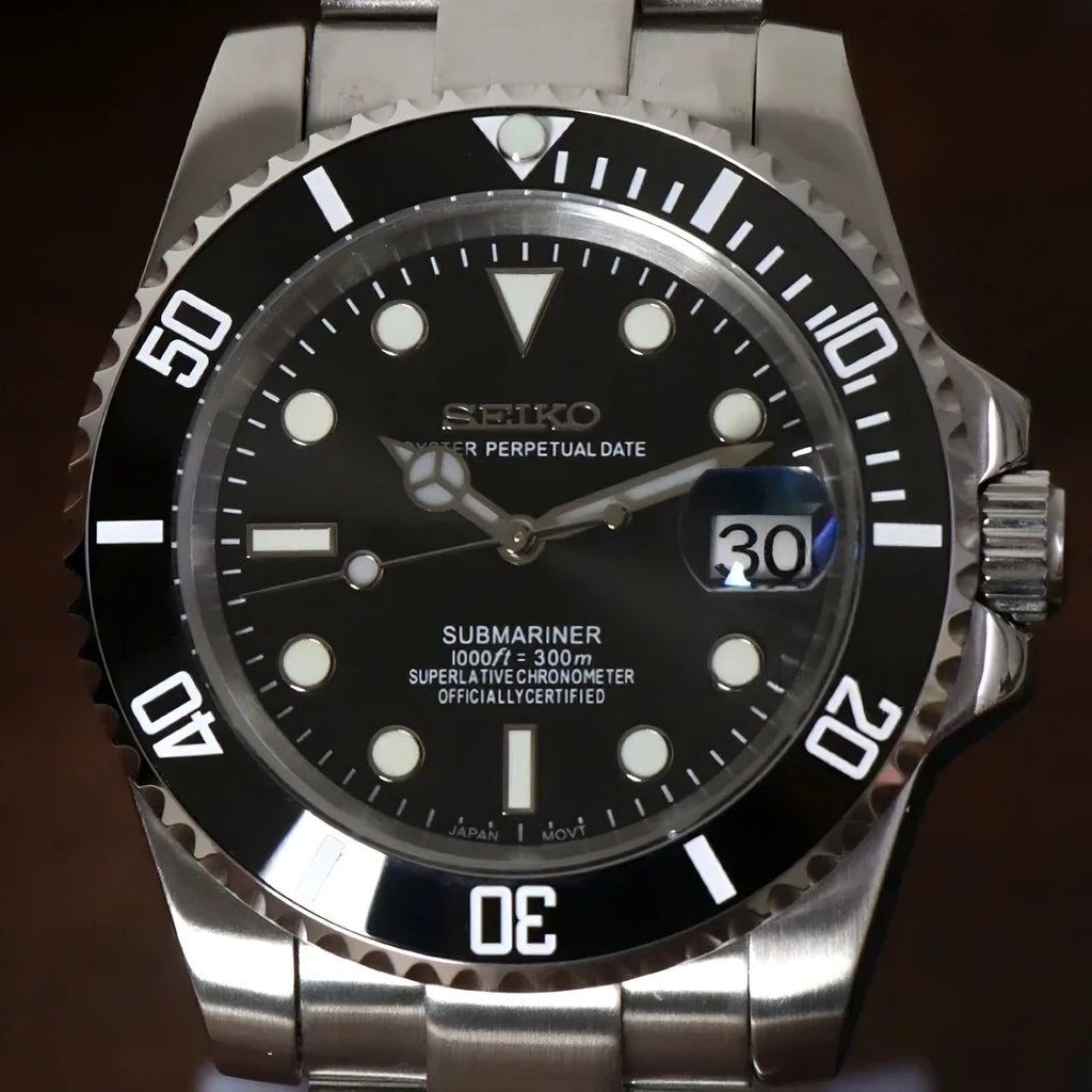 Seikomariner Black-Blue