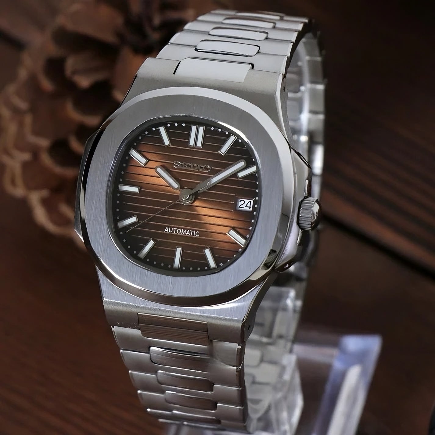 Seiko Nautilus Brown Mod