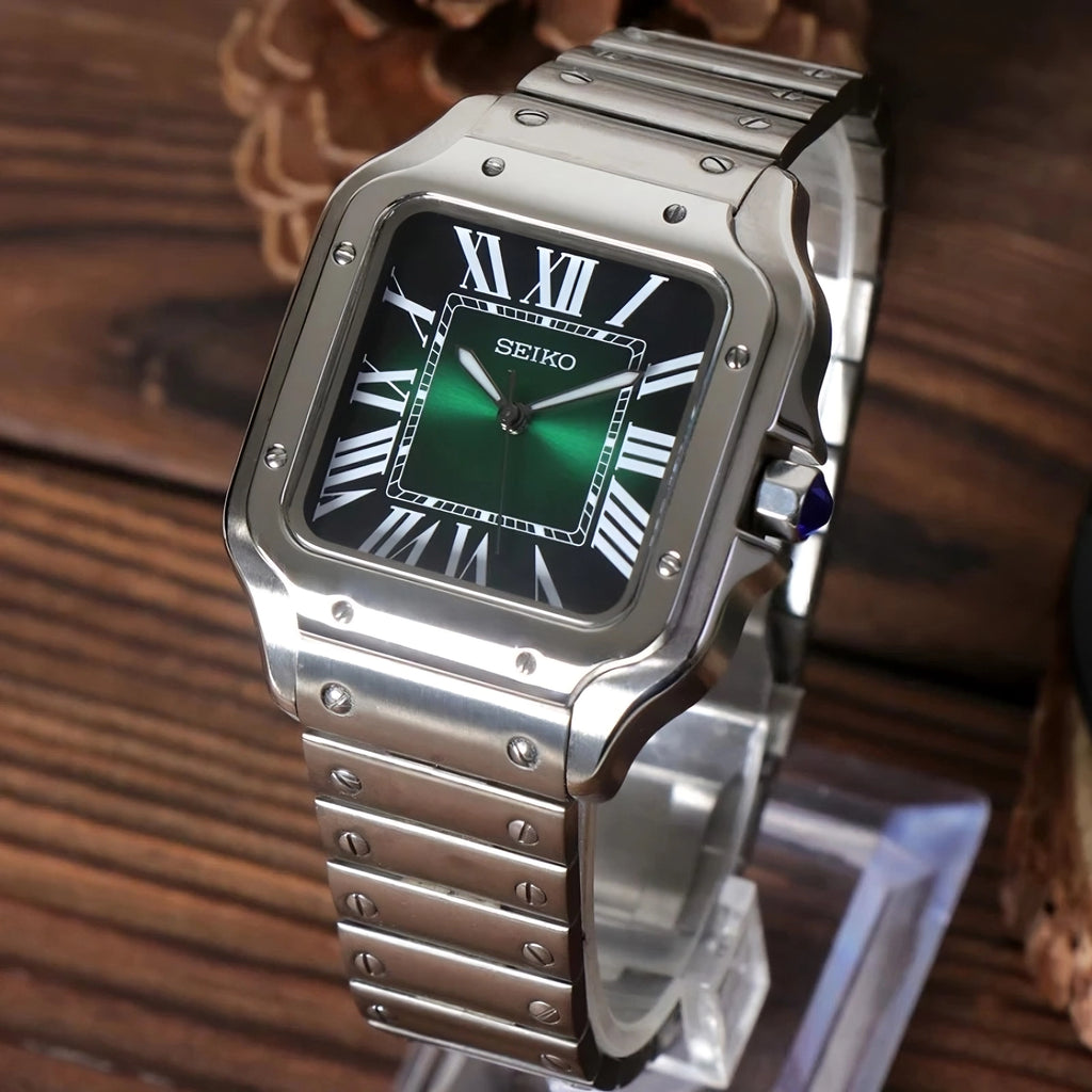 Seiko Santos Green Mod
