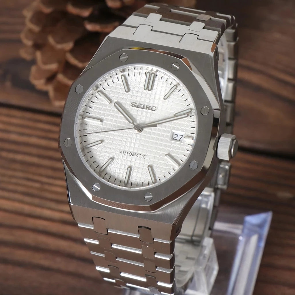 Seiko Royal Oak White Mod