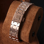 Seiko Royal Oak Skeleton Rose Gold