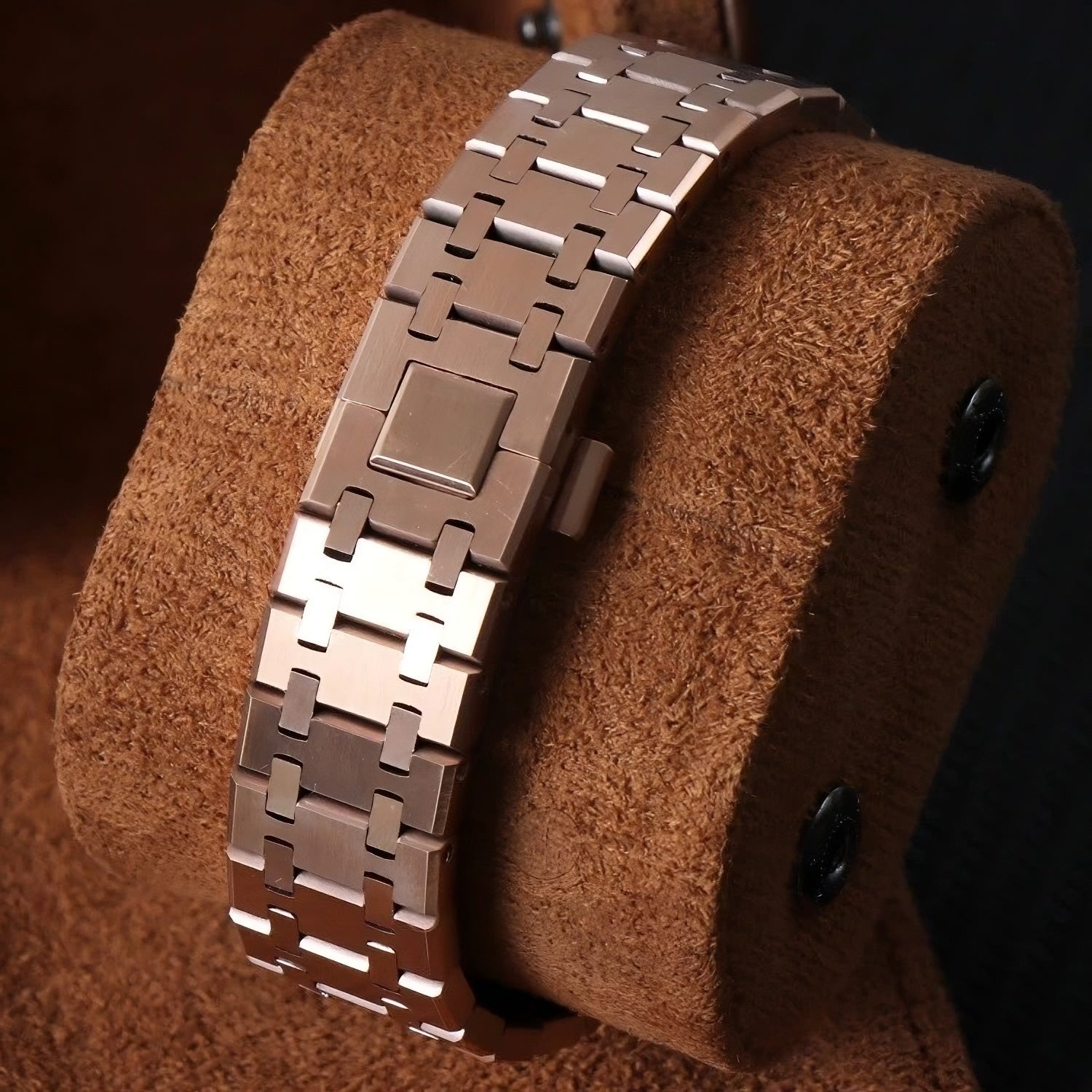 Seiko Royal Oak Skeleton Rose Gold