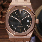 Seiko Royal Oak Rose Gold Black