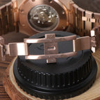 Seiko Royal Oak Rose Gold Black