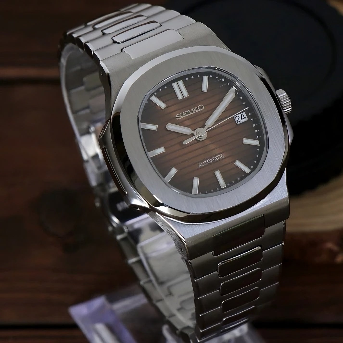 Seiko Nautilus Brown Mod