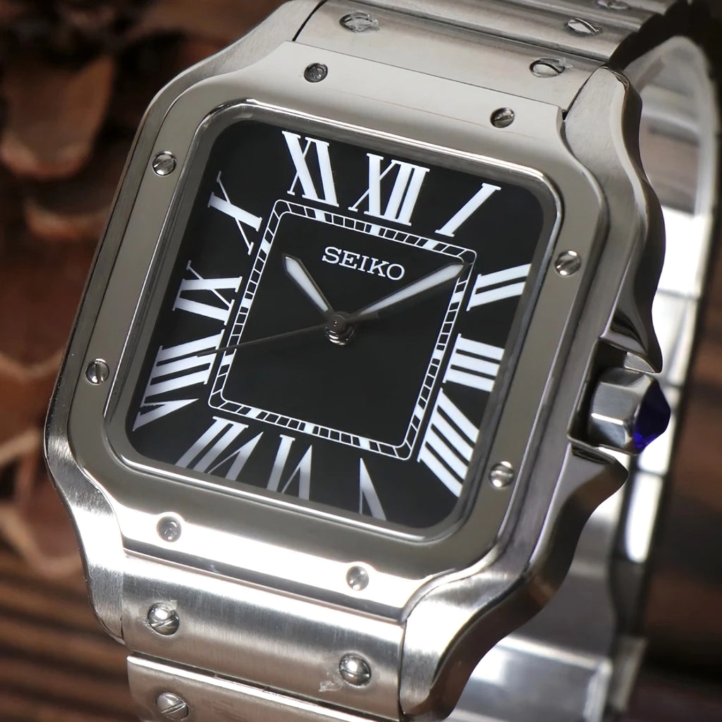 Seiko Santos Black Mod