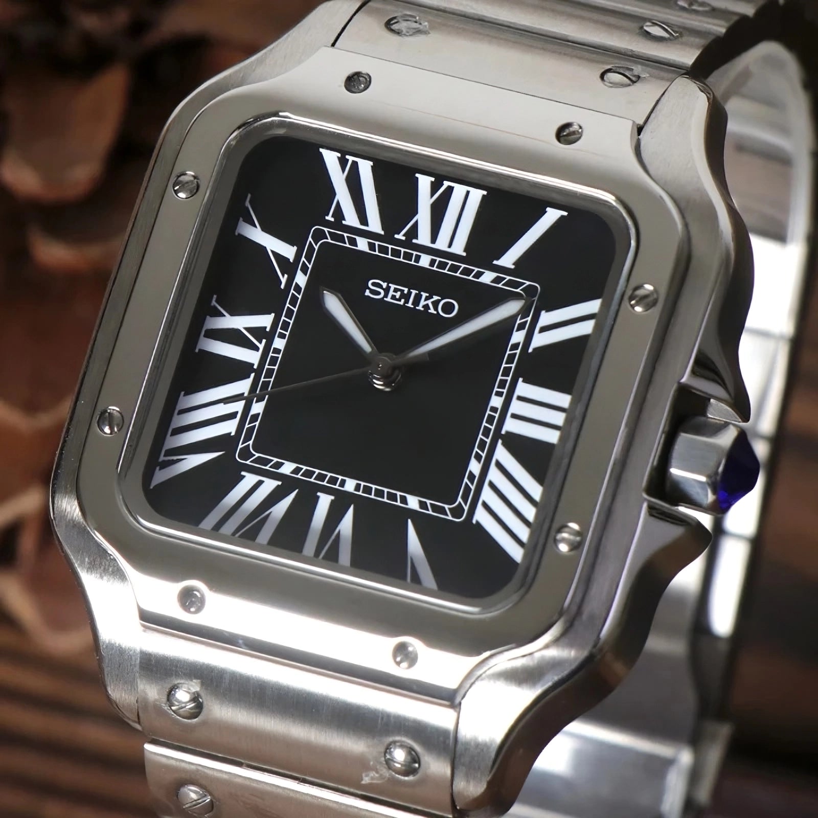 Seiko Santos Black Mod
