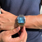 Seiko Santos Light Blue Mod