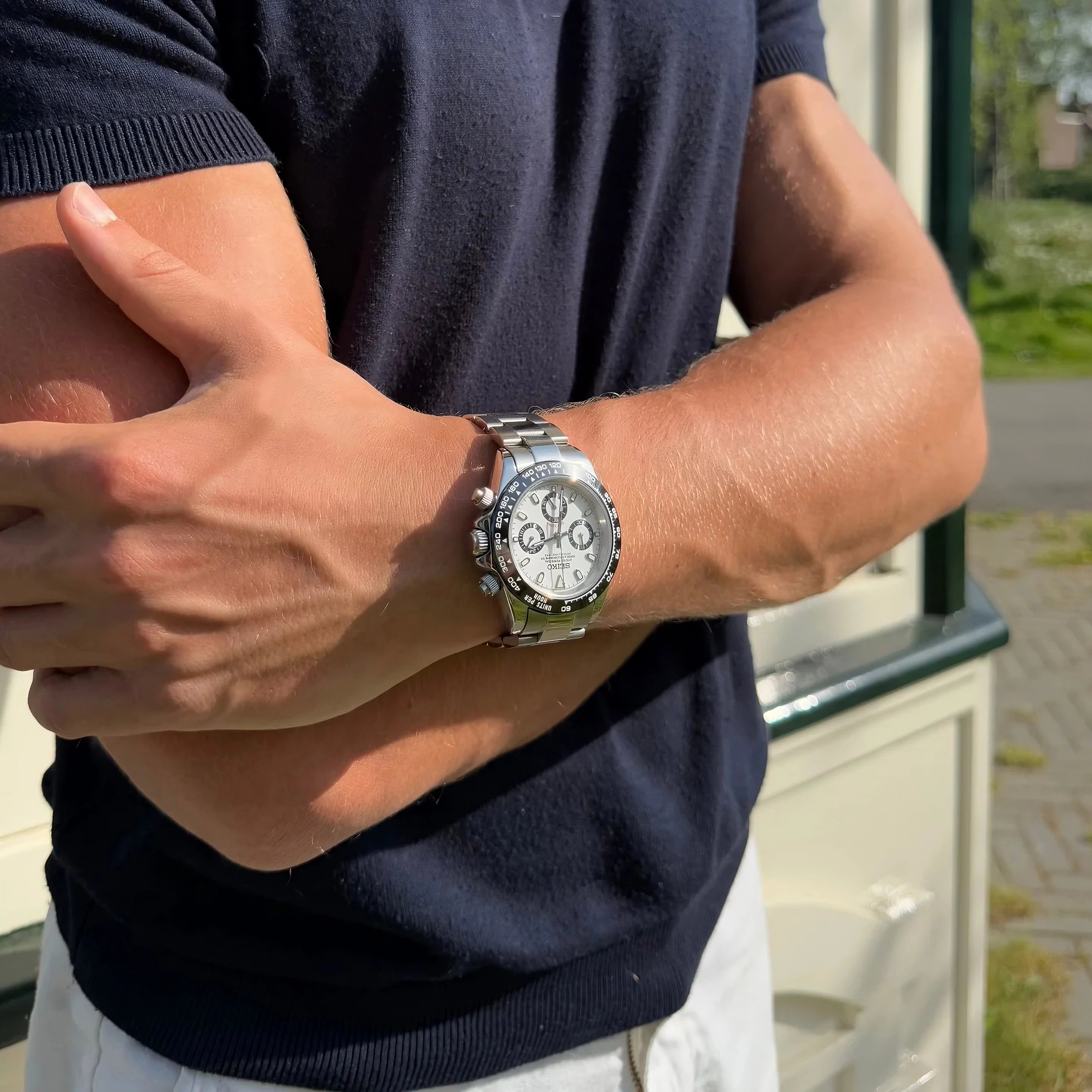 Seiko Daytona Panda Mod