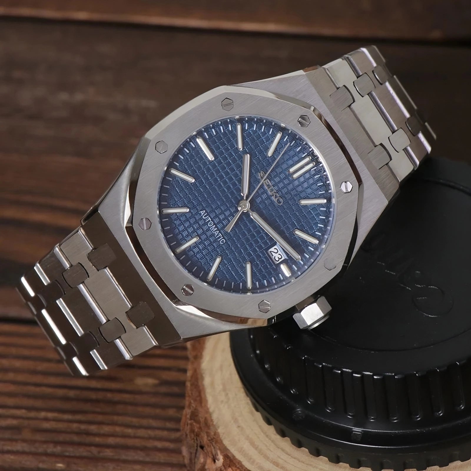 Seiko Royal Oak Blue Mod