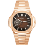 Nautiko Chocolate Rose Gold OpenHeart