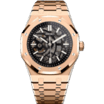 Royal Seikoak Skeleton Rose Gold