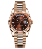 Day Date Chocolate Rose Gold